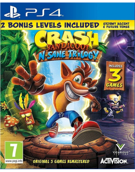 Crash Bandicoot N. Sane Trilogy (PS4) obrázok 1