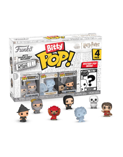 Pop! Bitty - Harry Potter - Harry Potter (v3) (4-Pack) obrázok 1