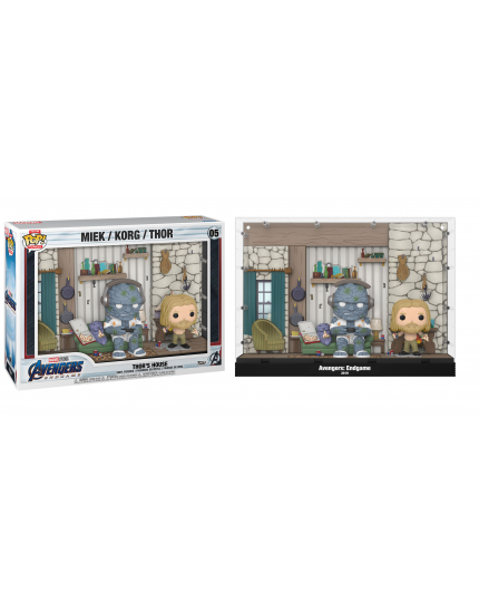 Pop! Marvel - Avengers Endgame - Thors House - Miek/Korg/Thor (2-Pack) obrázok 1