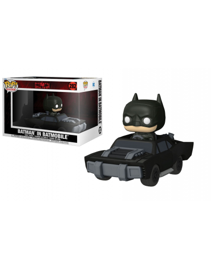 Pop! Rides - The Batman - Batman in Batmobile (Oversized, 15 cm) obrázok 1