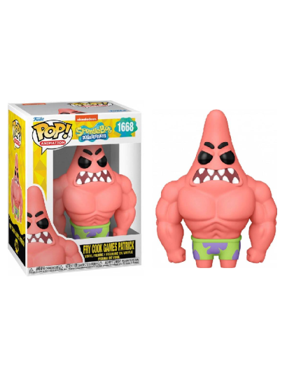 Pop! Animation - SpongeBob SquarePants - Fry Cook Games Patrick obrázok 1