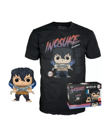 Pop! Animation - Demon Slayer - Inosuke Hashibira Tee Box (Gamestop Exclusive) obrázok 1