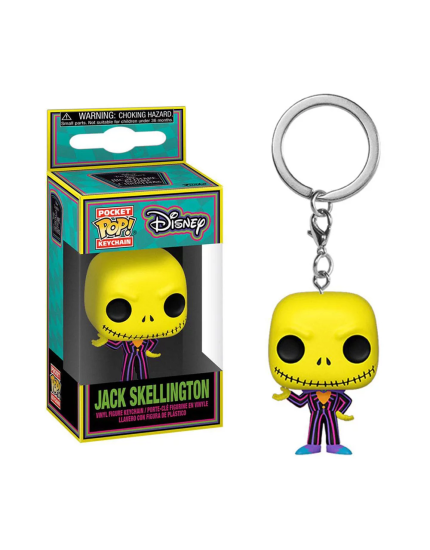 Pop! Pocket Keychain - Nightmare Before Christmas - Jack Skellington obrázok 1