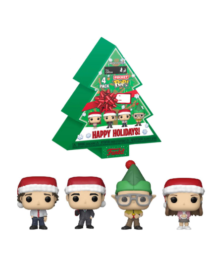 Pop! Television - The Office Tree Holiday Box (4-Pack) obrázok 1