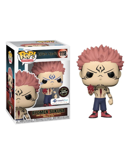 Pop! Animation - Jujutsu Kaisen - Ryomen Sukuna (Galactic Toys Exclusive, Limited Glow Chase) obrázok 1