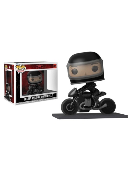 Pop! Rides - The Batman - Selina Kyle on Motorcycle (Oversized, 15 cm) obrázok 1