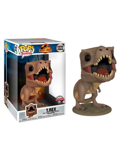 Pop! Movies - Jurassic World 3 - T-Rex (Super Sized, 25 cm) obrázok 1