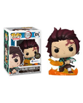 Pop! Animation - Demon Slayer - Tanjiro Kamado (Galactic Toys Exclusive, Limited Glow Chase)