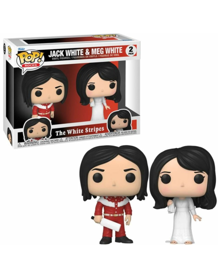 Pop! Rocks - The White Stripes - Jack White and Meg White (2-Pack) obrázok 1