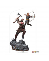 God of War BDS Art Scale socha 1/10 Kratos and Atreus 34 cm