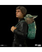 Star Wars Book of Boba Fett Art Scale socha 1/10 Luke Skywalker and Grogu Training 20 cm obrázok 4