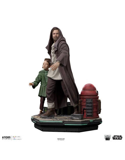 Star Wars Obi-Wan Kenobi Deluxe Art Scale socha 1/10 Obi-Wan and Young Leia 20 cm obrázok 1