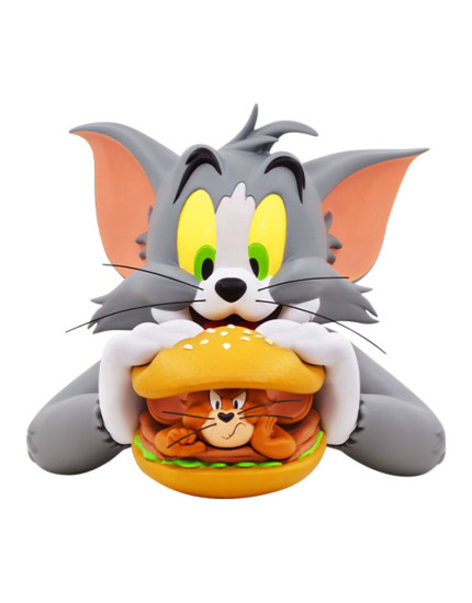 Tom and Jerry Vinyl busta Jerry Burger 23 cm obrázok 1