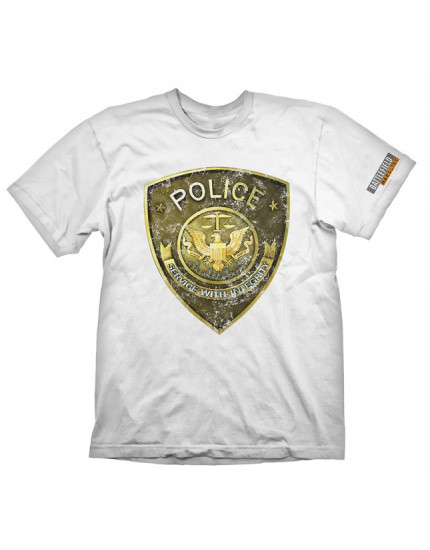 Battlefield Hardline Police White (T-Shirt) obrázok 1