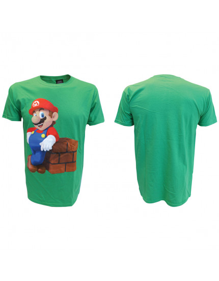 Nintendo Mario Block Green (T-Shirt) obrázok 1