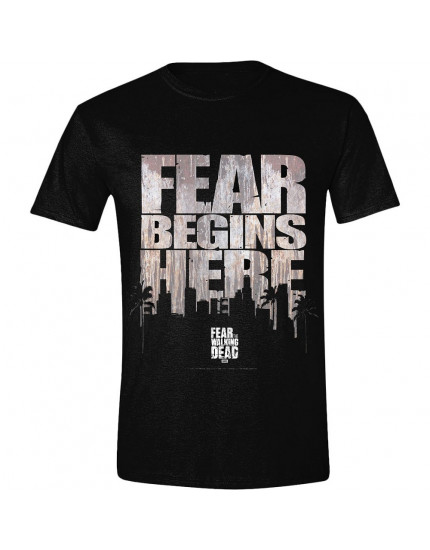 Walking Dead - Fear Begins Here (T-Shirt) obrázok 1