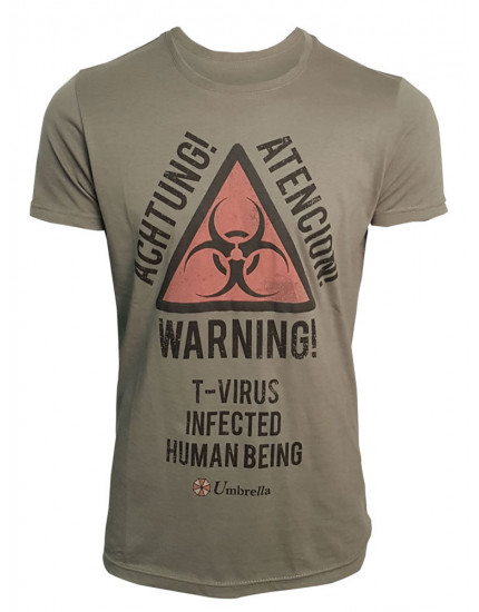 Resident Evil Warning (T-Shirt) obrázok 1