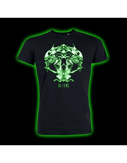 Alien - Tribal Queen Glow In The Dark (T-Shirt) obrázok 1