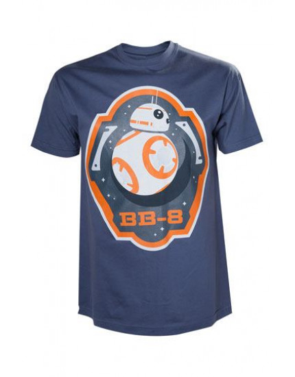 Star Wars Episode 7 - BB-8 And Stars (T-Shirt) obrázok 1