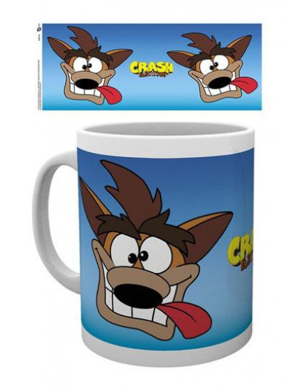 Crash Bandicoot hrnček Cartoon Crash obrázok 1