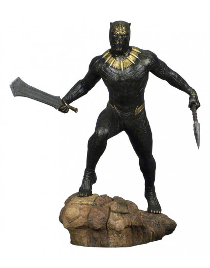 Black Panther Movie Marvel Gallery PVC socha Killmonger 23 cm obrázok 1