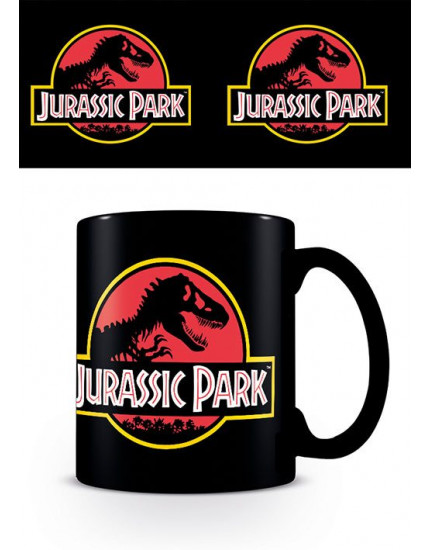 Jurassic Park hrnček Classic Logo obrázok 1