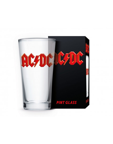 AC/DC Pint Glass Logo obrázok 1