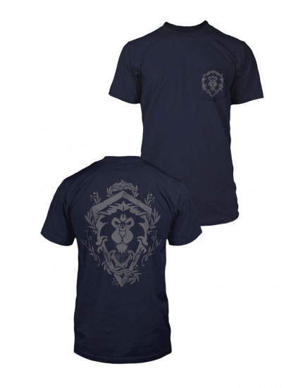 World of Warcraft Premium Pocket Alliance Lion Crest (T-Shirt) obrázok 1