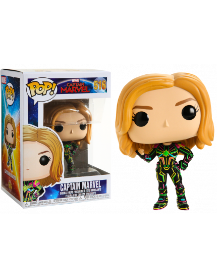 Pop! Marvel - Captain Marvel (Neon Suit) obrázok 1