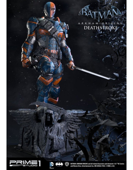 Batman Arkham Origins 1/3 socha Deathstroke 76 cm obrázok 1