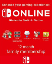 365 Dní Switch Online Membership Family (NSW) (DIGITÁLNA DISTRIBÚCIA)