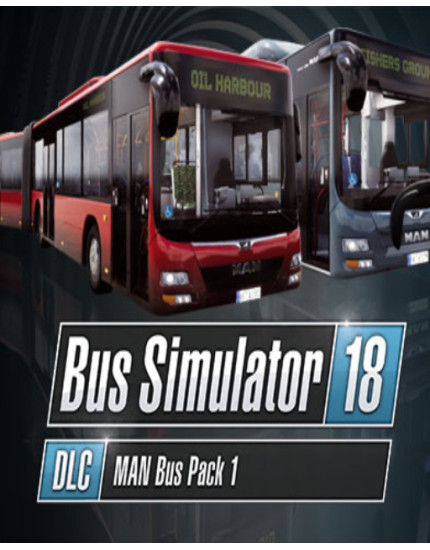 Bus Simulator 18 MAN Bus Pack 1 (PC) (digitálny produkt) obrázok 1