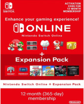 Nintendo Switch Online 365 Dní Individual Membership (NSW) (digitálny produkt)