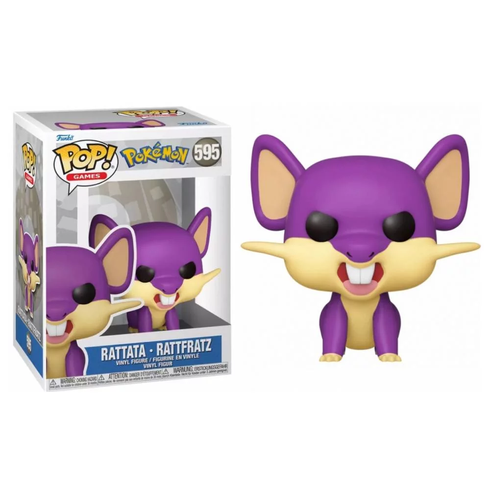 Funko POP! 595 Games Pokémon Rattata