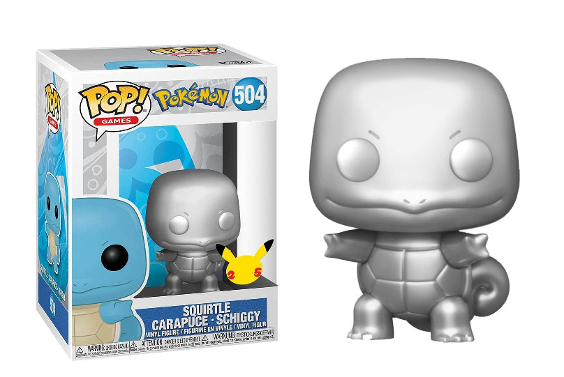 Funko Pop! 504 Pokemon Squirtle Carapuce Schiggy